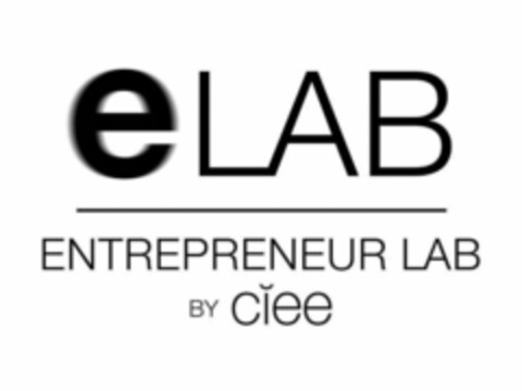 ELAB ENTREPRENEUR LAB BY CIEE Logo (EUIPO, 05/14/2018)