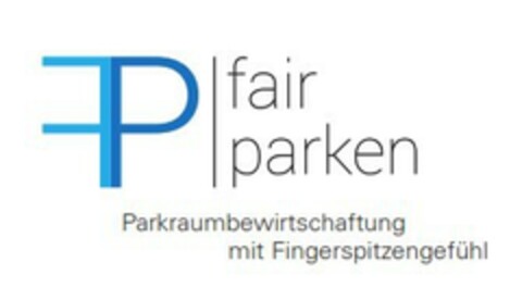 fair parken Parkraumbewirtschaftung mit Fingerspitzengefühl Logo (EUIPO, 15.03.2019)