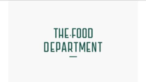 THE FOOD DEPARTMENT Logo (EUIPO, 04/17/2019)