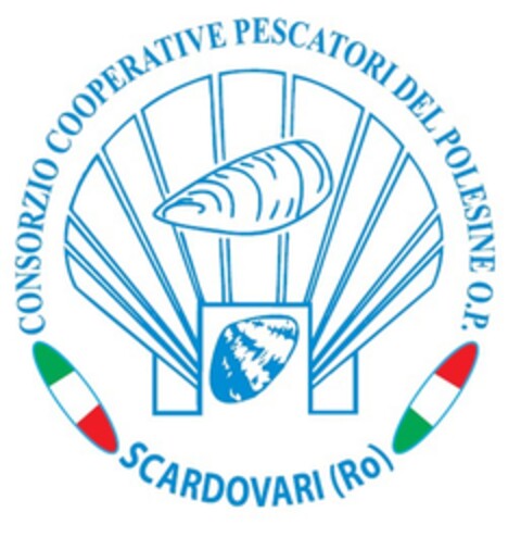 CONSORZIO COOPERATIVE PESCATORI DEL POLESINE O.P. SCARDOVARI (Ro) Logo (EUIPO, 01.03.2021)