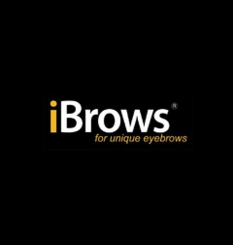 iBROWS for unique eyebrows Logo (EUIPO, 02/17/2022)