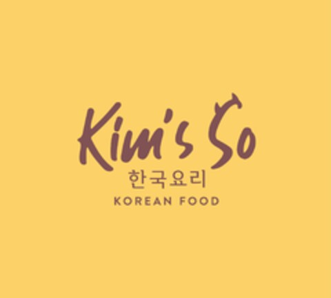 Kim's So KOREAN FOOD Logo (EUIPO, 20.10.2023)
