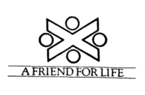 A FRIEND FOR LIFE Logo (EUIPO, 04/01/1996)