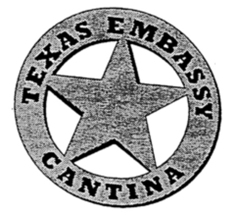 TEXAS EMBASSY CANTINA Logo (EUIPO, 01.04.1996)