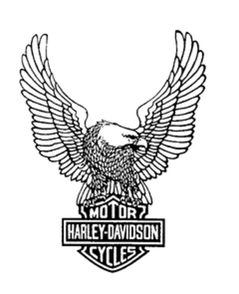 MOTOR CYCLES HARLEY-DAVIDSON Logo (EUIPO, 01.04.1996)