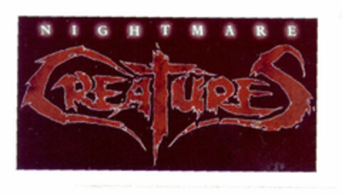 NIGHTMARE CREATURES Logo (EUIPO, 06.03.1997)