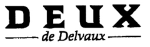 DEUX de Delvaux Logo (EUIPO, 02.11.1998)