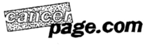 cancerpage.com Logo (EUIPO, 08/09/2000)