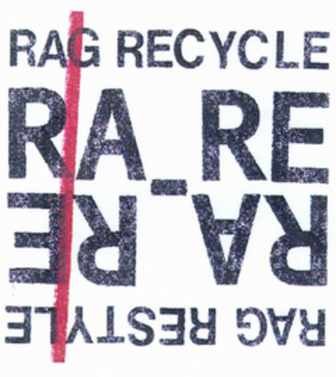 RAG RECYCLE RA-RE Logo (EUIPO, 18.08.2000)