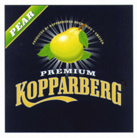 KOPPARBERG PEAR PREMIUM Logo (EUIPO, 03/08/2001)