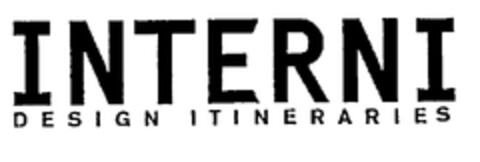INTERNI DESIGN ITINERARIES Logo (EUIPO, 28.03.2002)