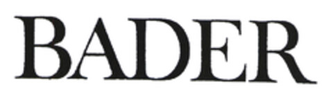 BADER Logo (EUIPO, 08/28/2003)