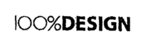 100%DESIGN Logo (EUIPO, 11/18/2003)