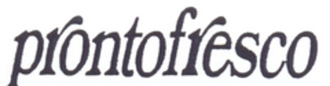prontofresco Logo (EUIPO, 10.05.2005)