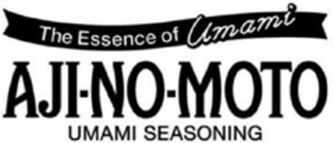 AJI-NO-MOTO The Essence of Umami UMAMI SEASONING Logo (EUIPO, 02/23/2010)