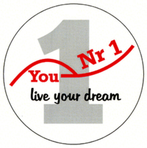 You Nr 1 live your dream Logo (EUIPO, 08.11.2011)
