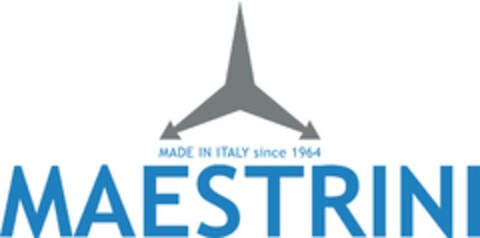 MADE IN ITALY since 1964 MAESTRINI Logo (EUIPO, 22.06.2012)