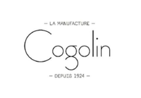 LA MANUFACTURE COGOLIN DEPUIS 1924 Logo (EUIPO, 02/27/2013)