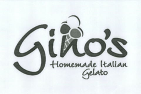 Gino's Homemade Italian Gelato Logo (EUIPO, 31.01.2014)