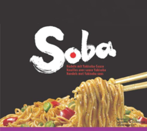 Soba Nudeln mit Yakisoba-Sauce Nouilles avec sauce yakisoba Noedels met Yakisoba saus Logo (EUIPO, 07.04.2015)