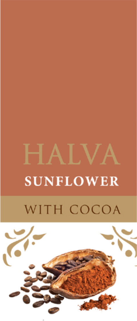 HALVA SUNFLOWER WITH COCOA Logo (EUIPO, 23.04.2018)