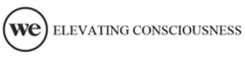 WE ELEVATING CONSCIOUSNESS Logo (EUIPO, 07/31/2019)