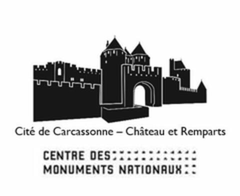 Cité de Carcassonne - Château et Remparts CENTRE DES MONUMENTS NATIONAUX Logo (EUIPO, 31.01.2020)