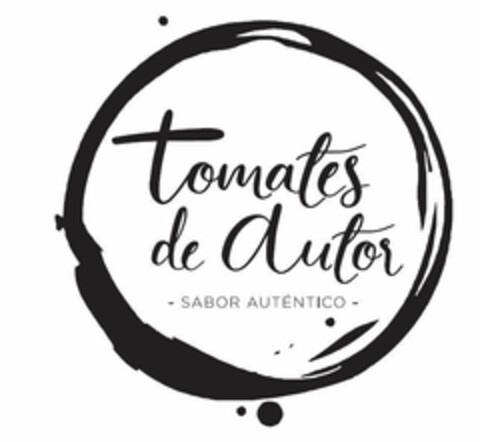 TOMATES DE AUTOR SABOR AUTÉNTICO Logo (EUIPO, 29.04.2020)