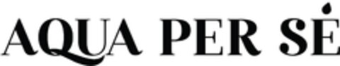AQUA PER SÉ Logo (EUIPO, 06.05.2020)