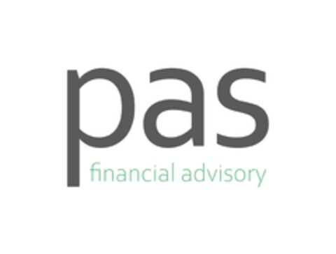 pas financial advisory Logo (EUIPO, 02/13/2023)