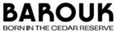 BAROUK BORN IN THE CEDAR RESERVE Logo (EUIPO, 09/07/2023)