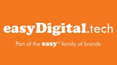 EASYDIGITAL.TECH PART OF THE EASY FAMILY OF BRANDS Logo (EUIPO, 26.04.2024)