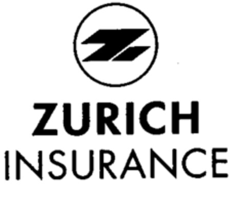 Z ZURICH INSURANCE Logo (EUIPO, 01.04.1996)