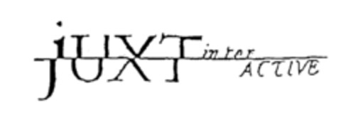 JUXT inter ACTIVE Logo (EUIPO, 27.09.2000)