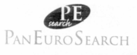 PE search PAN EURO SEARCH Logo (EUIPO, 25.07.2002)