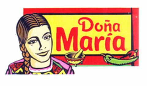 Doña María Logo (EUIPO, 07/30/2002)