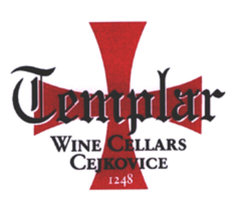 Templar WINE CELLARS CEJKOVICE 1248 Logo (EUIPO, 02.04.2003)