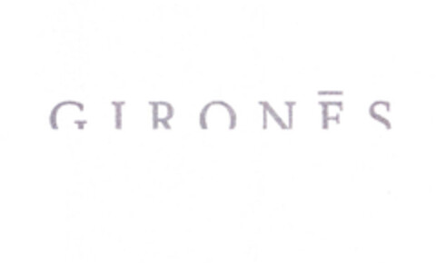 GIRONÉS Logo (EUIPO, 02.07.2003)
