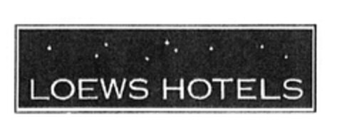 LOEWS HOTELS Logo (EUIPO, 20.01.2005)