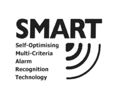 SMART Self-Optimising Multi-Criteria Alarm Recognition Technology Logo (EUIPO, 02/24/2006)