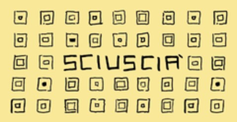 SCIUSCIA' Logo (EUIPO, 05.11.2008)
