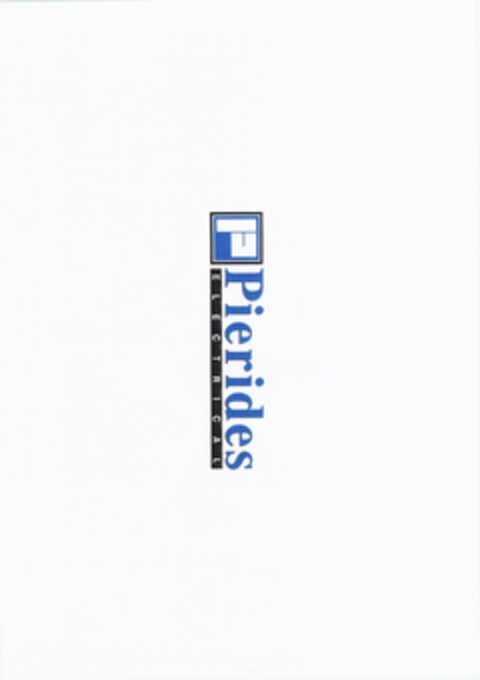 P PIERIDES ELECTRICAL Logo (EUIPO, 16.07.2009)