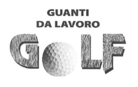 GUANTI DA LAVORO GOLF Logo (EUIPO, 29.04.2011)
