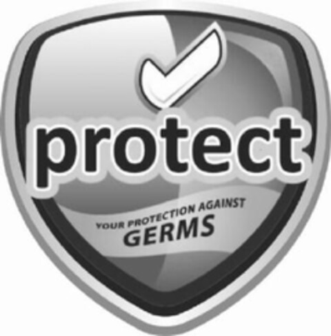 PROTECT YOUR PROTECTION AGAINST GERMS Logo (EUIPO, 29.08.2012)