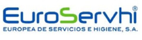 EuroServhi- EUROPEA DE SERVICIOS E HIGIENE, S.A. Logo (EUIPO, 11/16/2012)