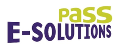 PASS E-SOLUTIONS Logo (EUIPO, 11/04/2013)