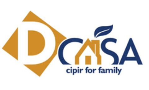 DCASA CIPIR FOR FAMILY Logo (EUIPO, 12/03/2014)