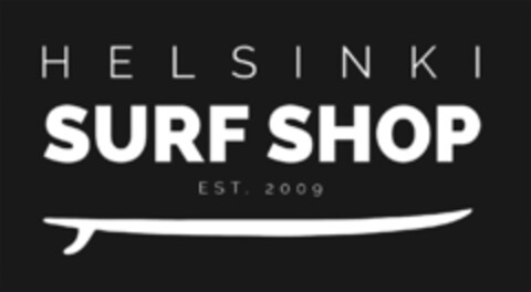 HELSINKI SURF SHOP EST. 2009 Logo (EUIPO, 30.05.2016)