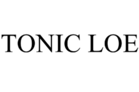 TONIC LOE Logo (EUIPO, 10/01/2016)