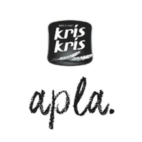 SINCE 1967 KRIS KRIS APLA Logo (EUIPO, 12/29/2016)